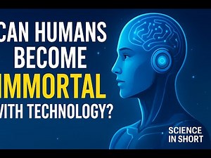 Can humans become immortal with technology? 🔬✨ Science In Short