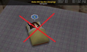 Wake Mii Up (No sleeping) Mod for Tomodachi Life | TL Mods