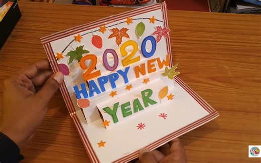 2020年新年系列第一弹：DIY立体新年贺卡