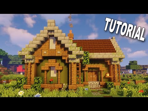 How To Build A Minecraft Cottage [Tutorial] - Cottagecore