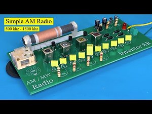 make a simple AM radio , receives all international radio stations , jlcpcb