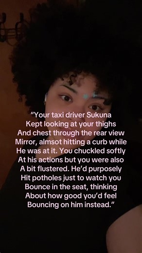 Oh I’ll bounce on it alright. #taxi #sukuna #jjk #fyp #scenarios | sukuna