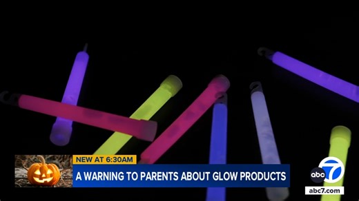 On a typical day, poison centers around the country will receive around 20 calls total for glow products. On Halloween, that number jumps to around 260, according to America's Poison Centers. See the full story here: https://abc7.com/post/poison-control-centers-warn-glow-sticks-kids-halloween/18096822/ | ABC7 Morning Show