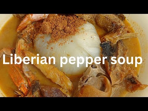 Cook With Me ( Liberian Smoky Goat Meat Pepper Soup
