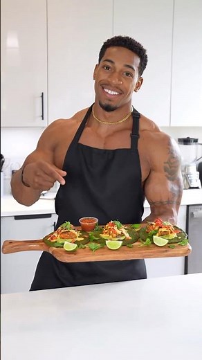 Spinach Tortilla Caribbean Fish Tacos 🌮