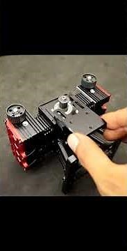 Mini Boxer Engine engineering marvel. #RC engine #engineering