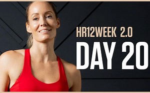 【Heather Robertson】40分钟剧烈全身HIIT，Day 20 HR12WEEK 2.0，高强度健身，高效燃脂塑形!