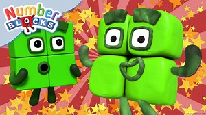 20K views · 269 reactions | Oh no! Round things!  Which is your favourite Numberblock 4 adventure? ✨ Remember when Numberblock 4 dressed up as the big bad wolf and blew the Numberblocks houses down?  Craft your own Numberblock 4 out of Play-Doh and let's have even more number fun adventures! Watch our how-to video on our YouTube channel  https://bit.ly/3BlFPlH | Numberblocks | Facebook