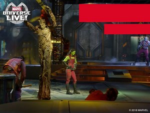 12K views · 80 reactions | Groot is one-of-a-kind, so casting him is no easy feat! Learn more about his journey to the arena. | Marvel Universe Live | Facebook