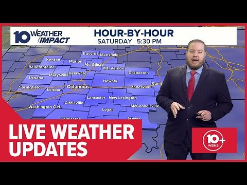 Live Weather Updates: Tracking snow moving through Ohio