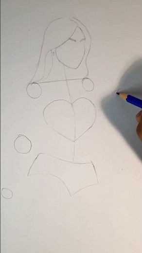 How To Draw A Girl Body 😍🔥