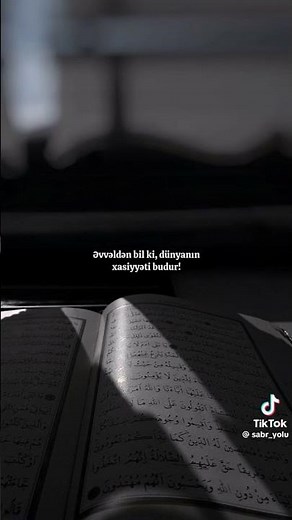 DİNİ videolar (226) "Bütün insanlardan məyus ol" ☝️❤️