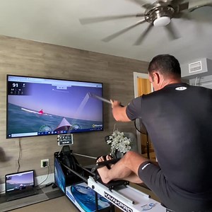 Time to get your KayakPro, Virtual training, immersive interconnected training on. Paddle with others. Paddle with me. Over 4000 sessions per month now paddling on our 84 HD interactive videos! #kayak_Pro #KayakPro #Kinomap | Kayak Pro