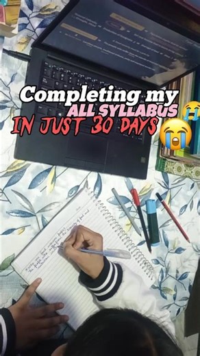 completing my all syllabus in just 30 days 😭🙏!?!??#challenge #minivlog