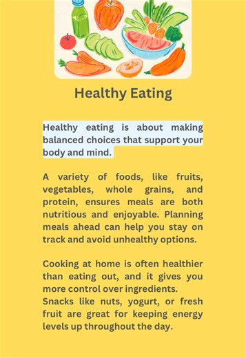 Healthy Eating #english #englishlearning #englishreading #englishlistening #englishspeaking #englishlesson #englishclass #englishtips #englishlanguage