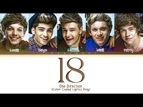 One Direction - 18 (Color Coded Lyrics Eng)