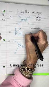 7th 9.5 Using Angle Pairs