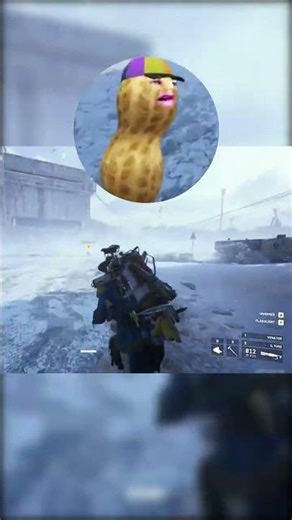 GRANDMA GOT HIT BY A BAZOOKA #peanut #arcraiders #burntpeanut #shorts #funnyshorts