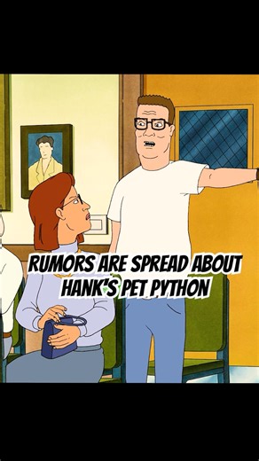 Rumors are spread about Hank's pet python.#foryou #comedy #funny #shortvideo #shorts