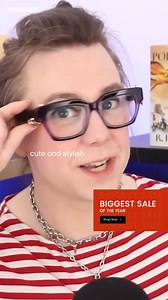 Biggest Eyewear Deals Here! Dare to be bold with our deep purple frames that command attention 🔮👓 #PurplePunch THX@willowtalksbooks | Vooglam