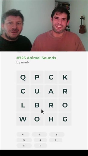 Animal Sounds in Word Salad Game