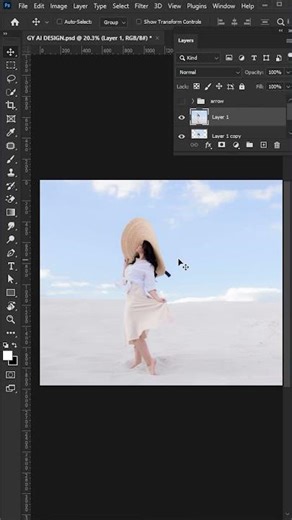 Extend Image Background Easily in Photoshop