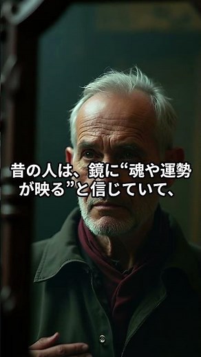 「鏡を割ると不幸が起きる」 海外でも日本でも、よく言われる迷信です。 #迷信 #ショート動画 #雑学