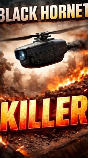 World Smallest Spy Drone - Black Hornet #shorts