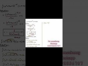 Integration Made Easy | Standard Formulas | Step-by-Step Explanation | The Math Whisperer