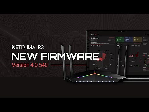 Netduma R3 Firmware Update | DumaOS 4.0.540 & Info for R2 Users
