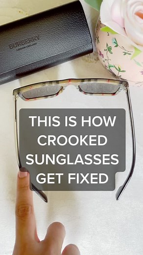 How to Fix Crooked Sunglasses Easily at Home