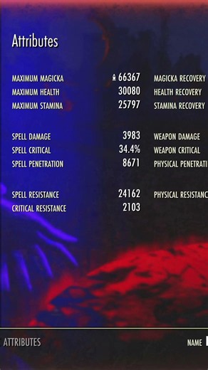 Update 50 Mag sorc build 66k max magica 🤯 #eso #elderscrollsonline #esolive #eso #ps5 #gaming #mmo
