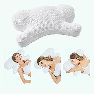 Anti Wrinkle Pillow, Beauty Pillow, Stomach Sleeper Pillow, Anti Aging Pillow, Neck Pillows for Pain Relief Sleeping, Anti Wrinkle Pillows for Side Sleepers(Pillow)