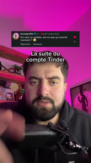 Est-ce que Tinder c’est l’avenir de la communication ? #tinder #profil