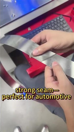 0 2mm steel strip laser welding machine #machine #factory #weldingmachine #laserweldingmachine