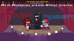 [SENSITIVE CONTENT] Aya Asagiri over Girlfriend   FLA Mod for Friday Night Funkin' | FNF Mods