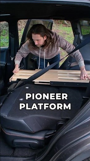 Car camping without bumps! 😄 The Pioneer Platform levels your ride for a flat & comfy build 🙌🏻