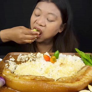 320K views · 6.7K reactions | EATING BRAISED BIG PORK WITH RICE 掠 #eating #pork #viralvideo #facebookviral | Next level eat | Facebook