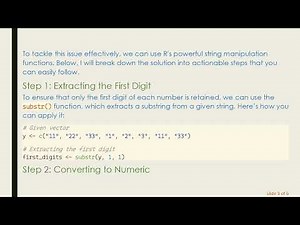 How to Remove Duplicates from Vectors in R