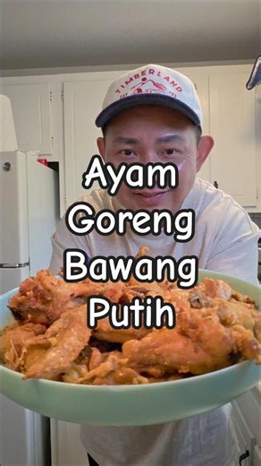 Ayam Goreng Bawang Putih [Garlic Fried Chicken] #homecook