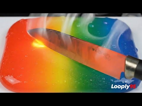 HOT Knife Melting Everything!✨ Ultra Close-Up ASMR | Viral Satisfying Video