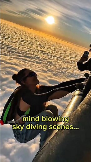 Professional Skydiving Moments from the Sky 🔥💯