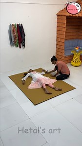 Awesome Things to make with Stone & Cardboard - Doll making #stone #cardoard #doll | Hetal's Art