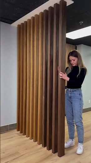 SKANDINAVIA Wood Slat Room Dividers
