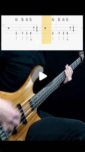 Cover Solutions on Instagram: "Thunderstruck #bass #cover #tabs"