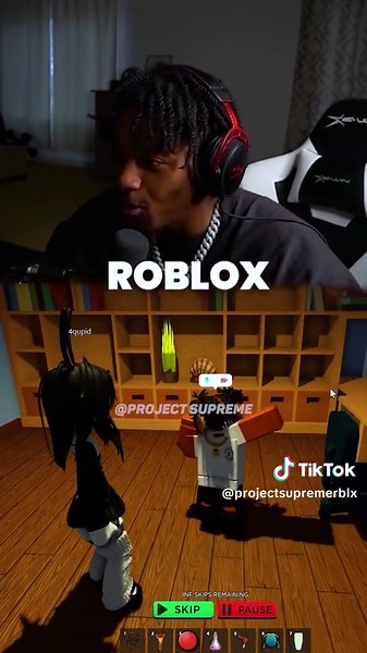 Project turns into a ai😂 #roblox #fyp #gaming #projectsupreme #xybca #viral #rblx