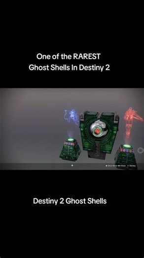 One of the RAREST Ghost Shells #destiny2 #destiny2shorts #fyp #destiny2news