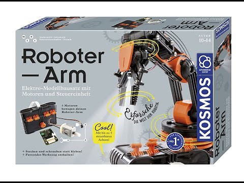 Kosmos Roboter Arm Test und Unboxing = KSR10 VELLEMAN ROBOTIC ARM