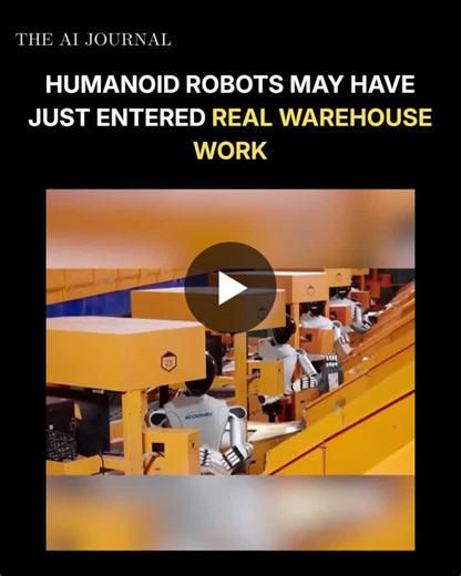 #ai #robotics #humanoidrobots #automation #logistics #warehousing #futureofwork #artificialintelligence #chinatech #aij | The AI Journal