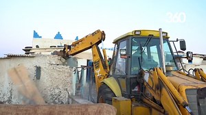 Casablanca: en images, la démolition des constructions anarchiques entourant le mausolée de Sidi Abderrahmane